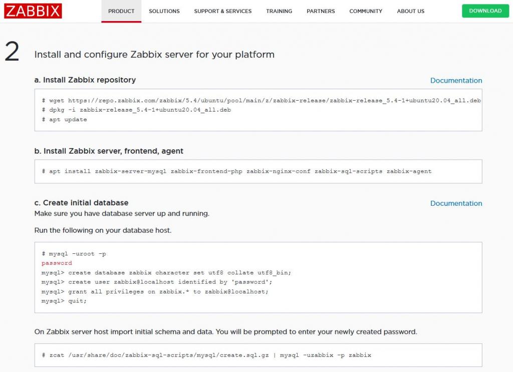 Zabbix Download 02