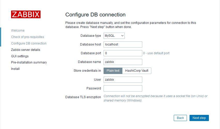 Zabbix Setup 3