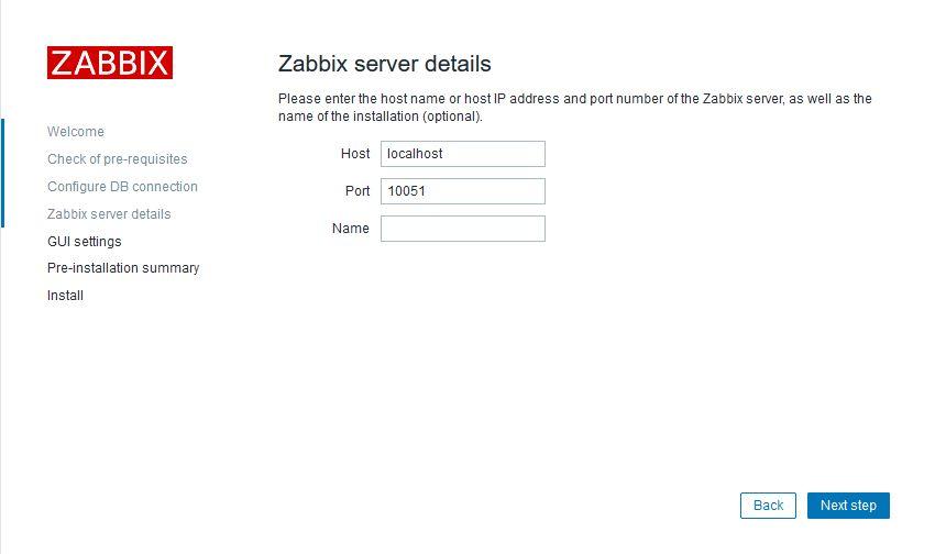 Zabbix Setup 4