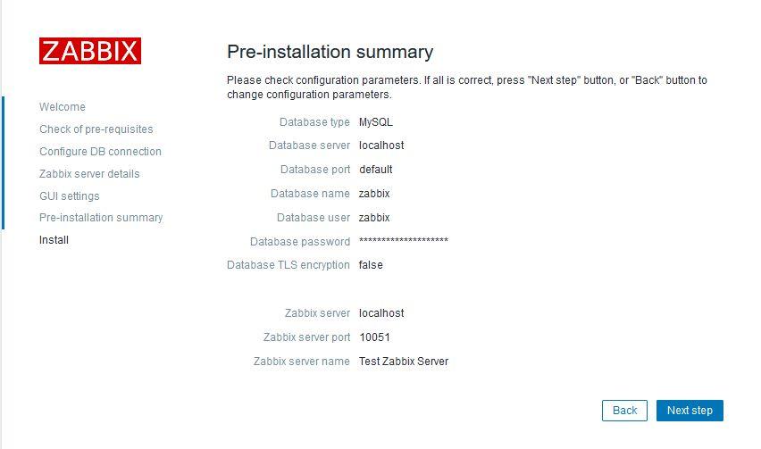 Zabbix Setup 6